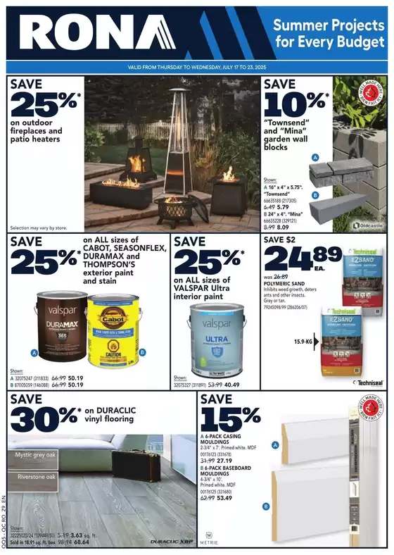 Exclusive bargains