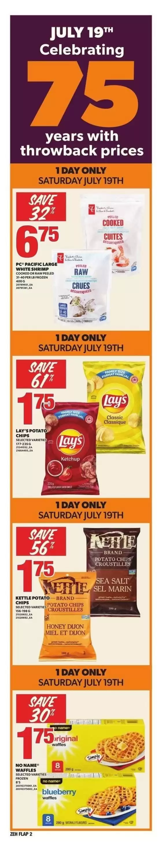 Zehrs Markets weeky flyer