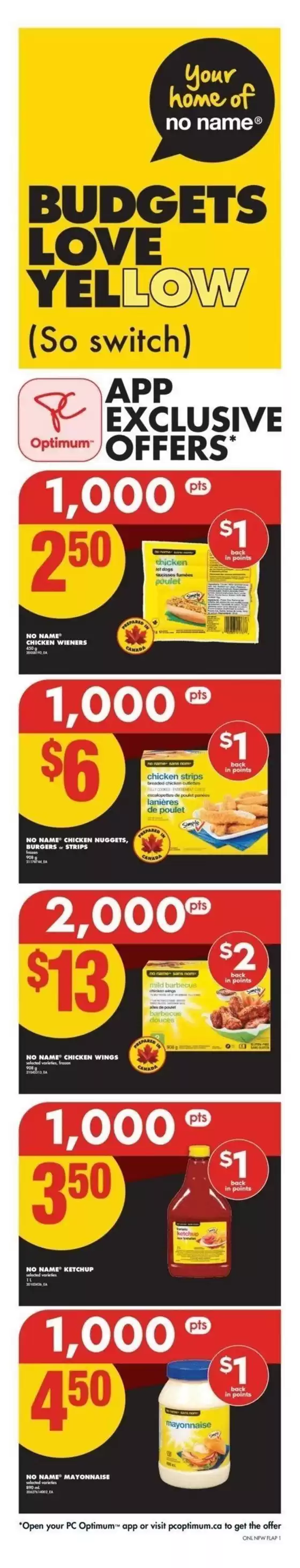 No Frills Weekly ad