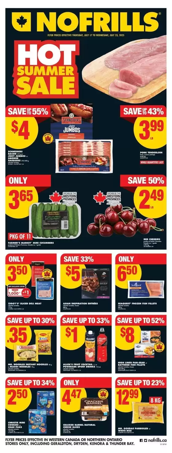 No Frills Weekly ad