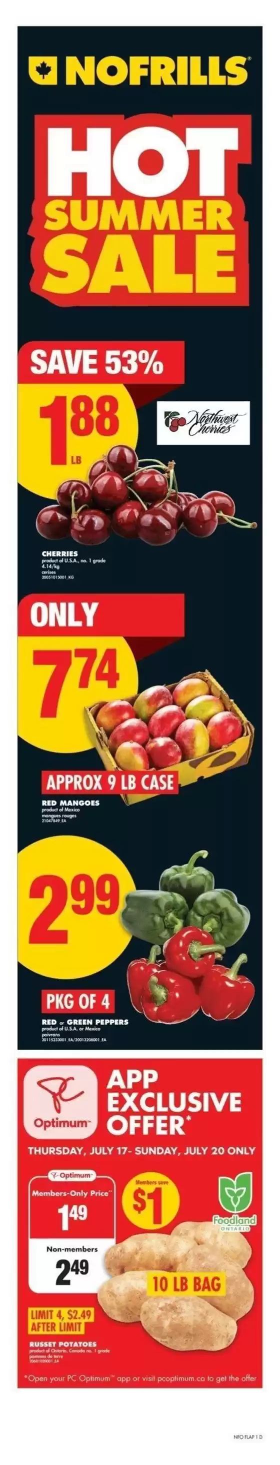Current bargains and offers