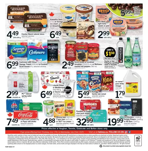 Fortinos weekly flyer