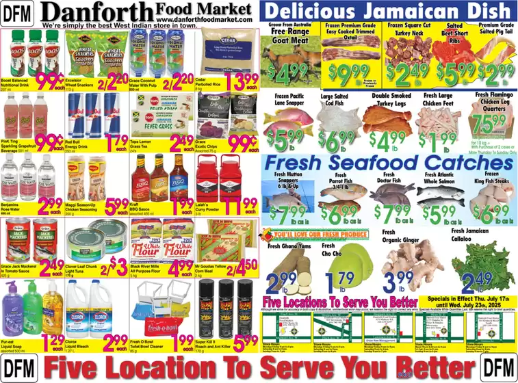 Danforth Food Market catalogue in Saint-Jean-sur-Richelieu | Danforth Food Market | 2025-07-17T00:00:00.000Z - 2025-07-23T00:00:00.000Z