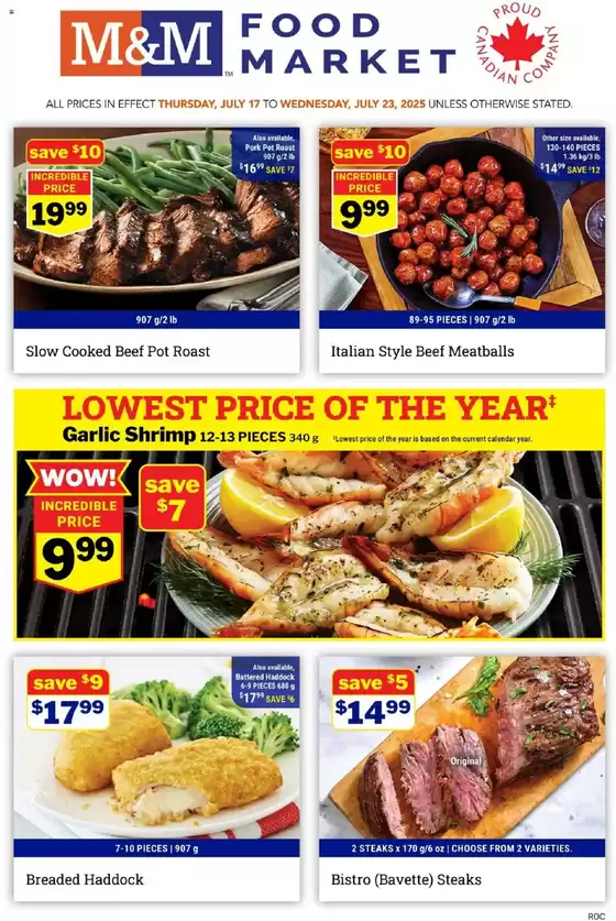 M&M Meat Shops weekly flyer
