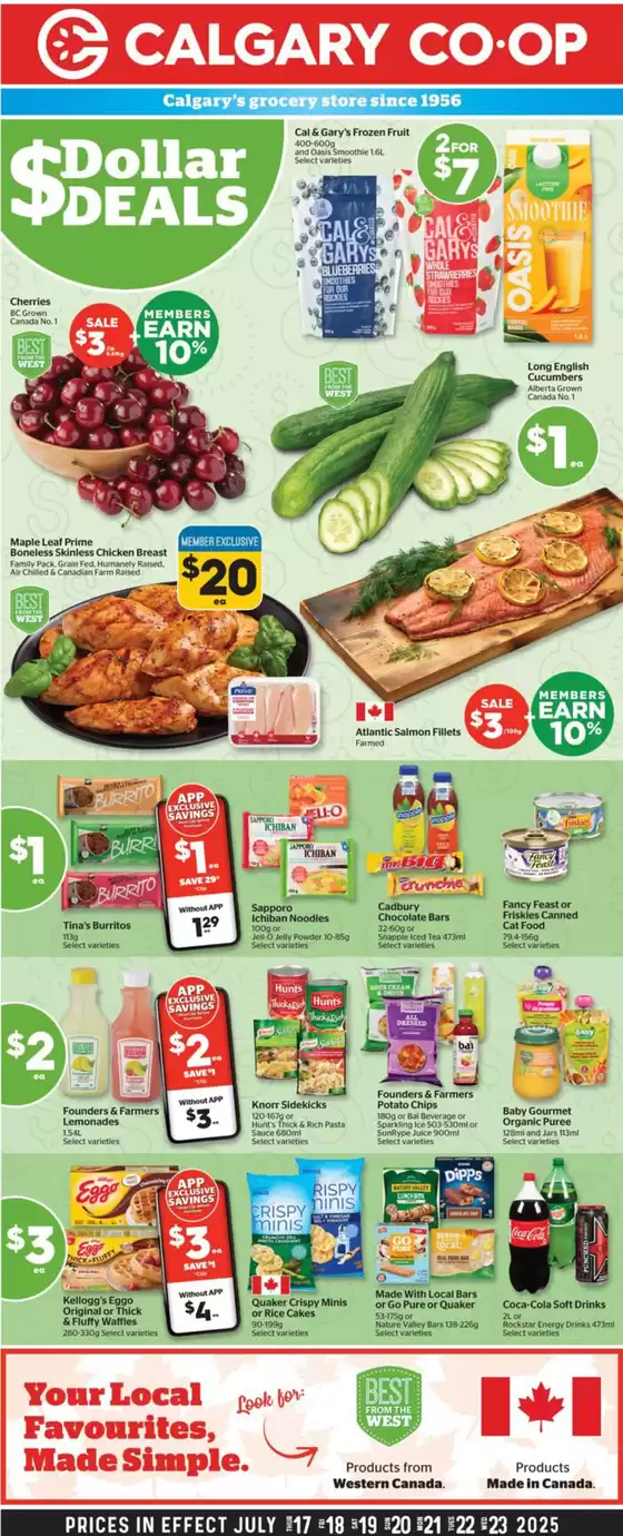 Weekly flyer 