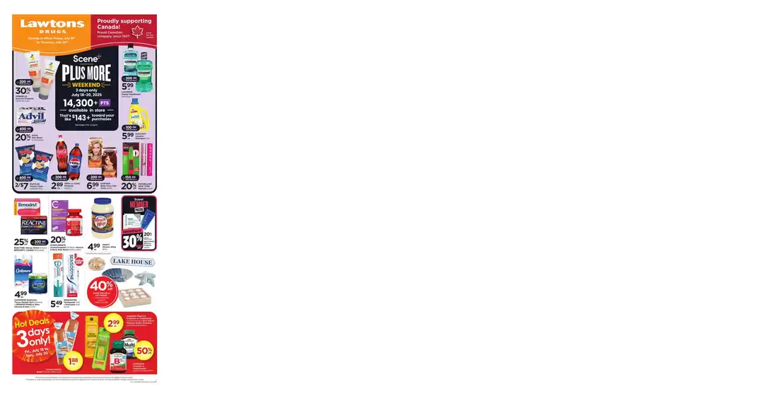Lawtons Drugs catalogue in Watson | Weekly Ad | 2025-07-18T00:00:00.000Z - 2025-07-24T00:00:00.000Z