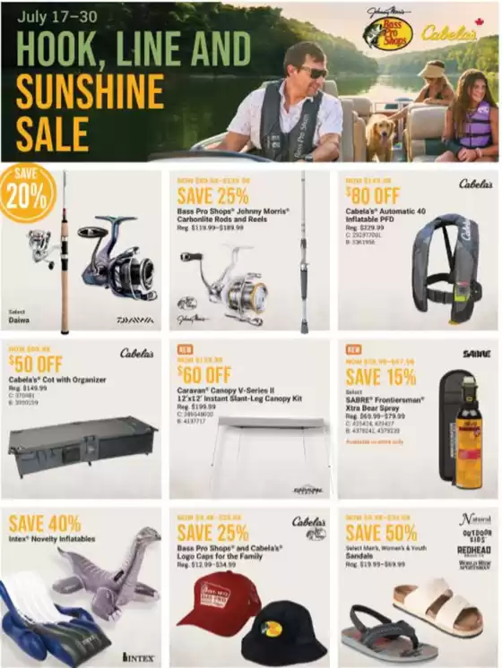 Hook line and sunshine sale 