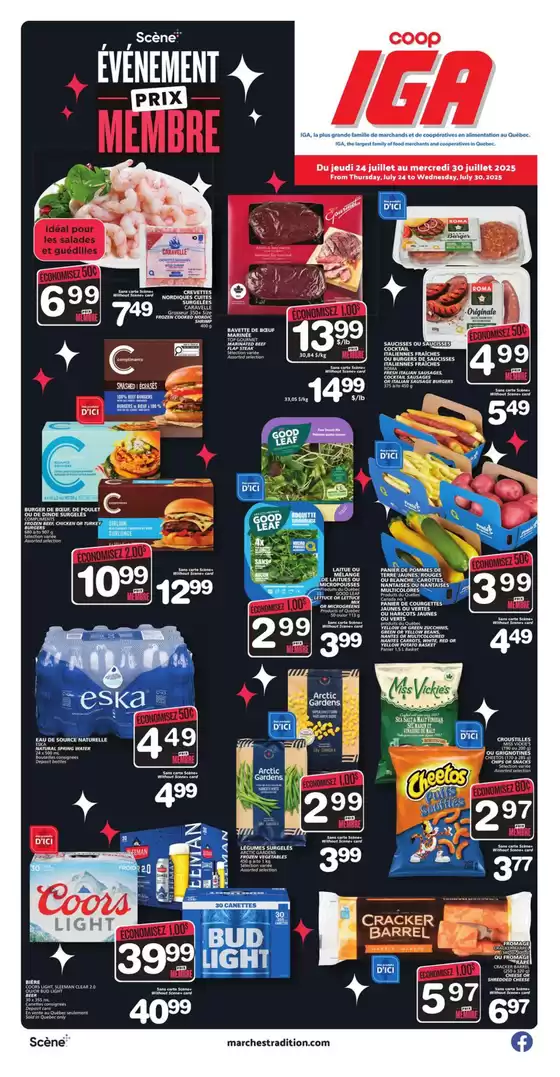 IGA Extra catalogue in Petawawa | Save now with our deals | 2025-07-24T00:00:00.000Z - 2025-07-30T00:00:00.000Z