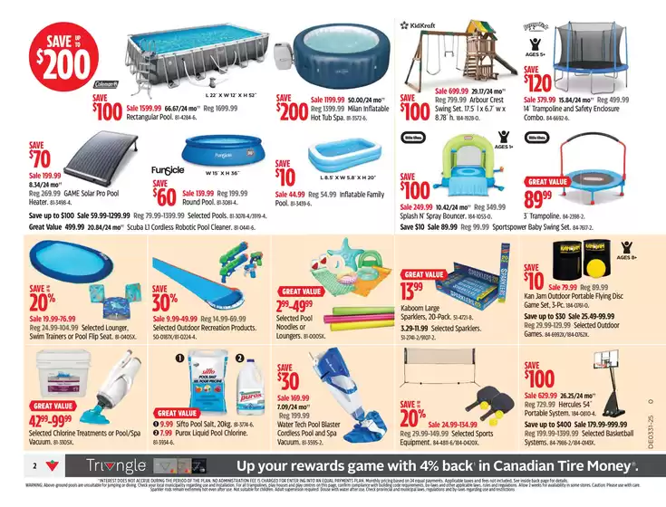 Wide range of offers