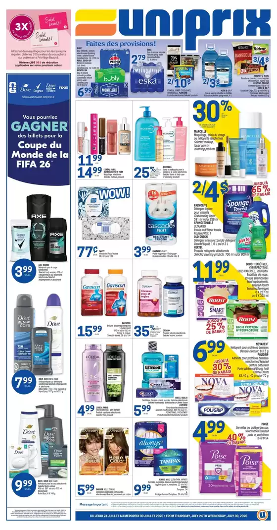 Uniprix Weekly ad