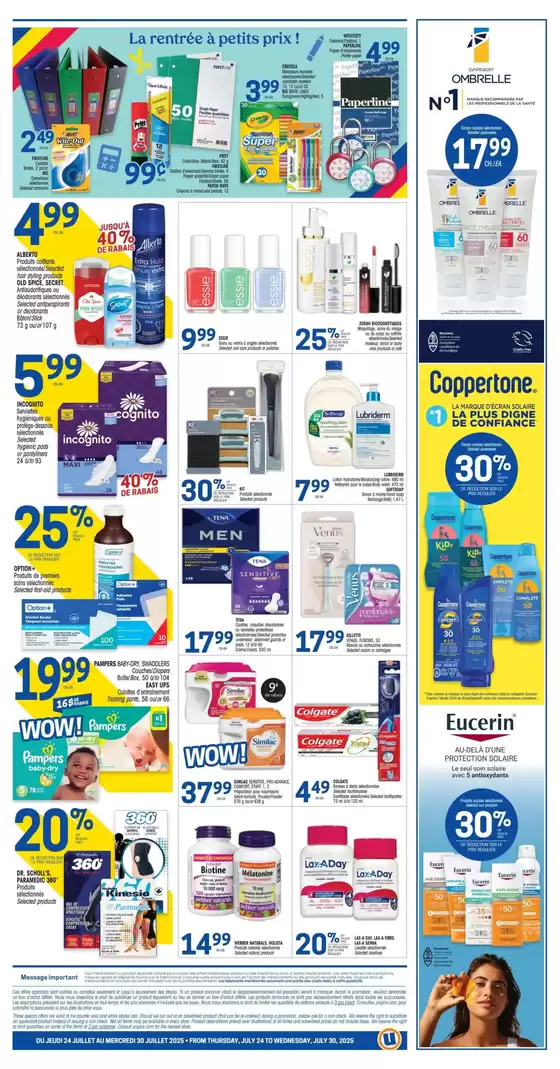 Uniprix Weekly ad