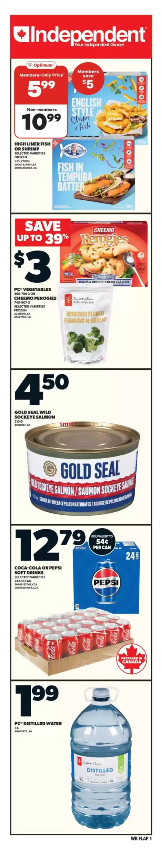 Independent Grocer weeky flyer