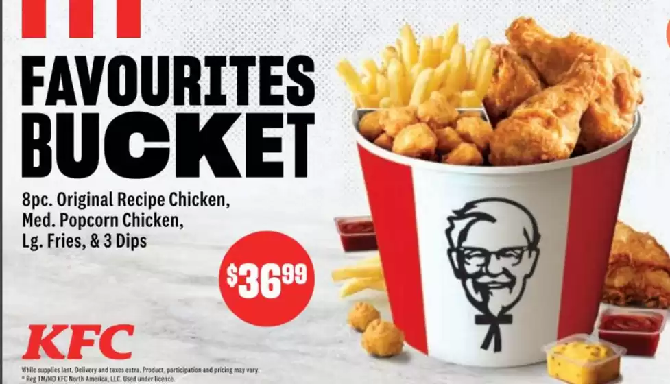 KFC catalogue in Richmond | KFC Canada Coupon Valid until August 20 | 2025-07-23T00:00:00.000Z - 2025-08-06T00:00:00.000Z