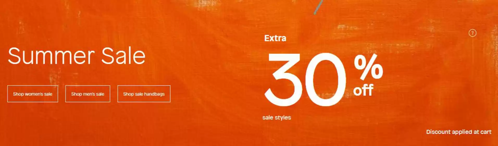 Summer sale 