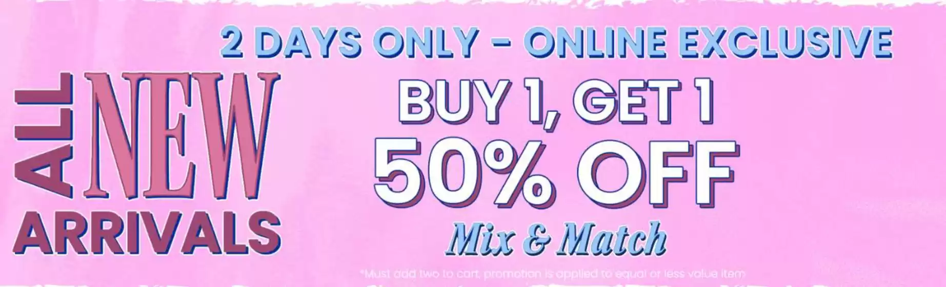50 % off 