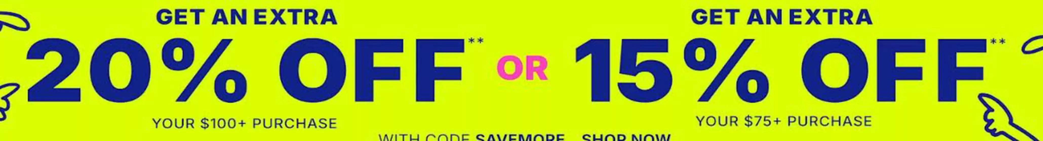 Get an extra 25% off 