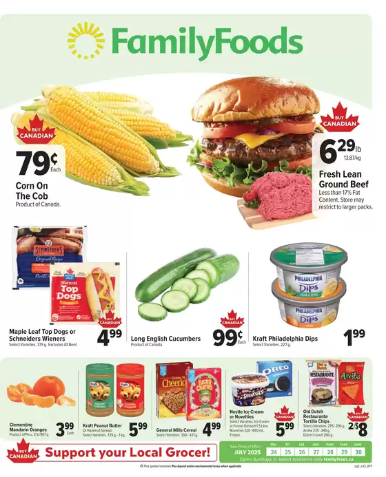 Family Foods catalogue in Fredericton | Discounts and promotions | 2025-07-24T00:00:00.000Z - 2025-07-30T00:00:00.000Z