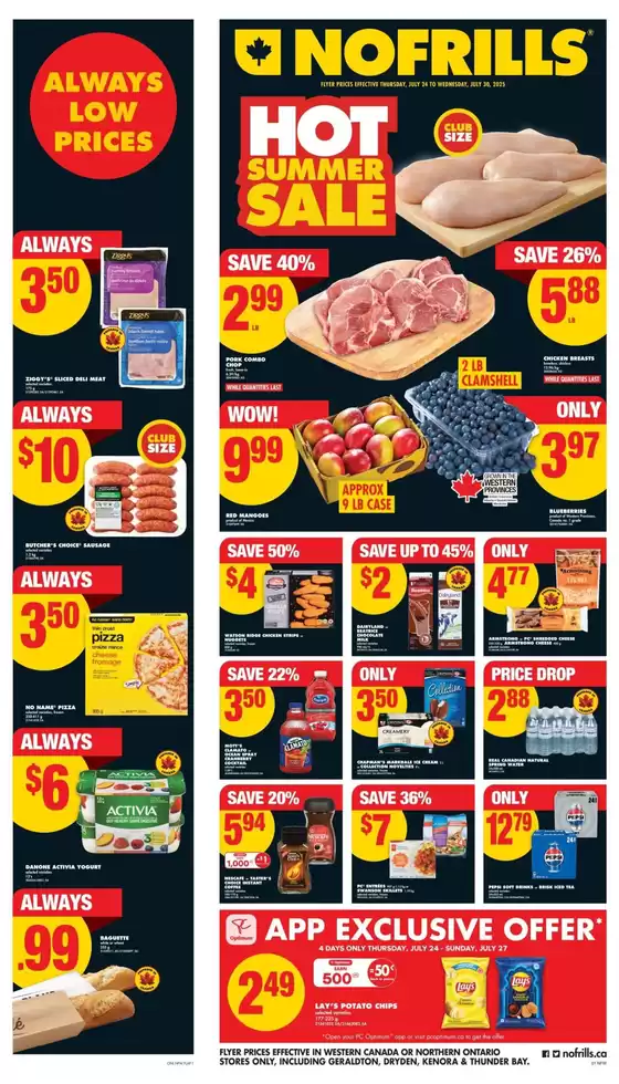 No Frills Weekly ad