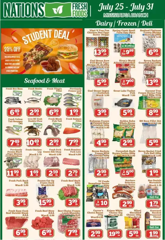 Nations Fresh Foods catalogue in Prince George | Weekly flyer  | 2025-07-25T00:00:00.000Z - 2025-07-31T00:00:00.000Z