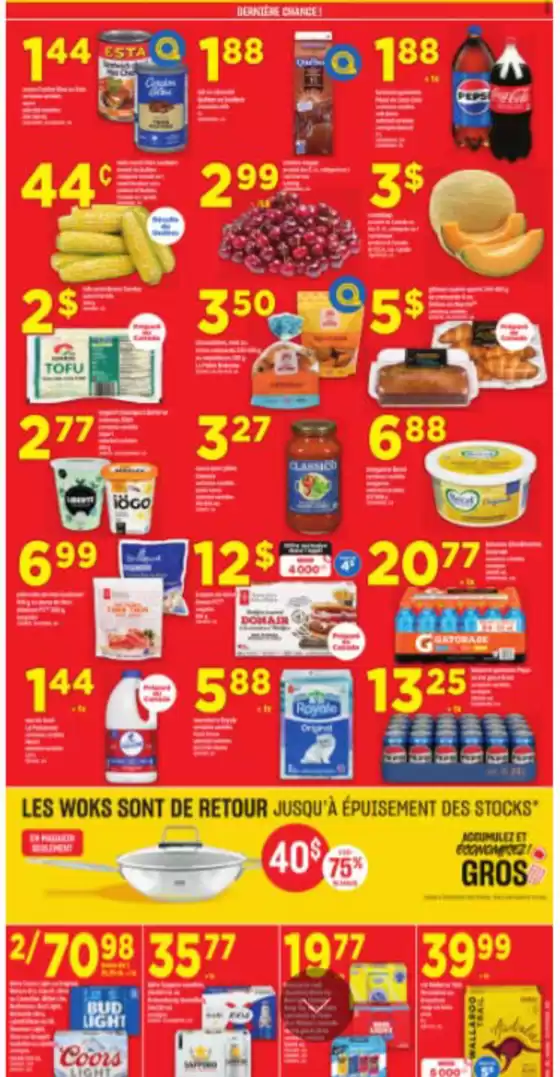 Vente au Max!