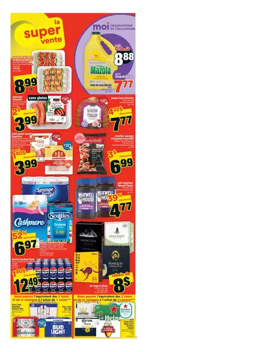 Offers for bargain hunters