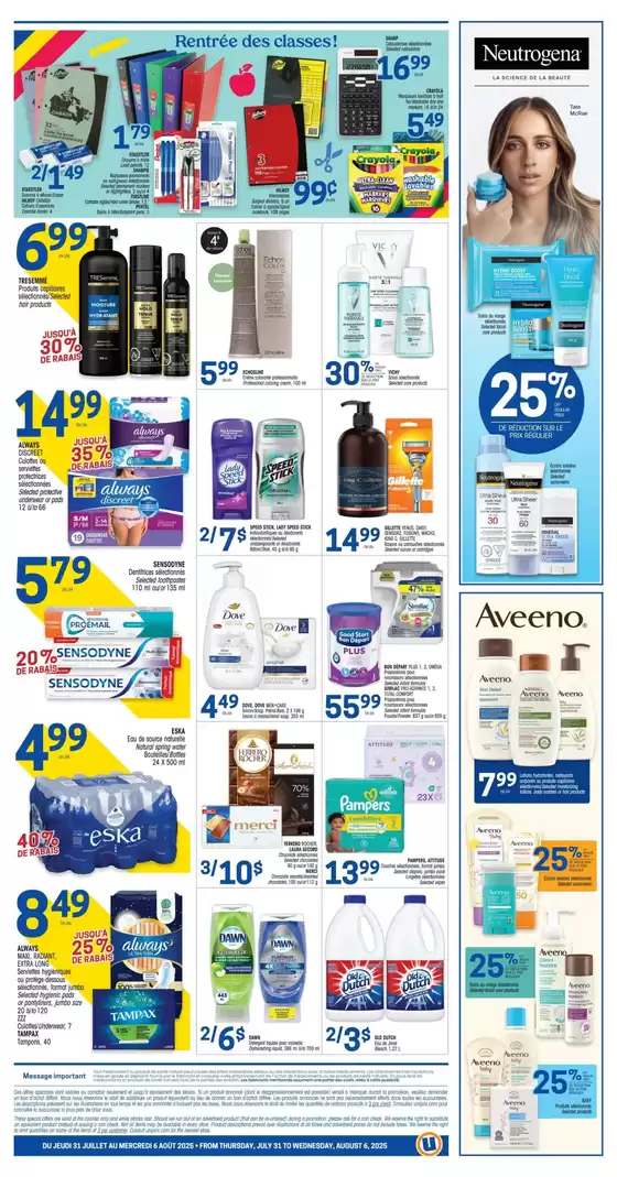 Uniprix Weekly ad