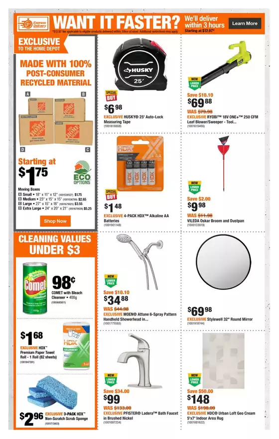 Great discounts on selected products