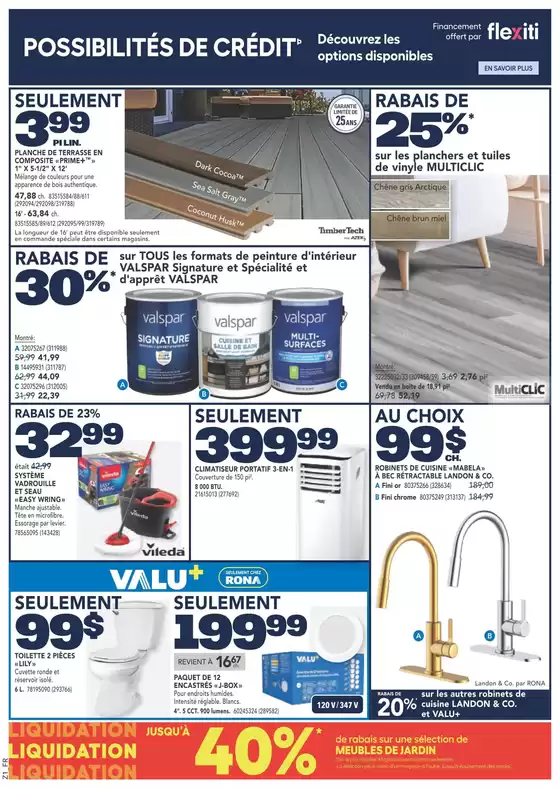 New offers to discover