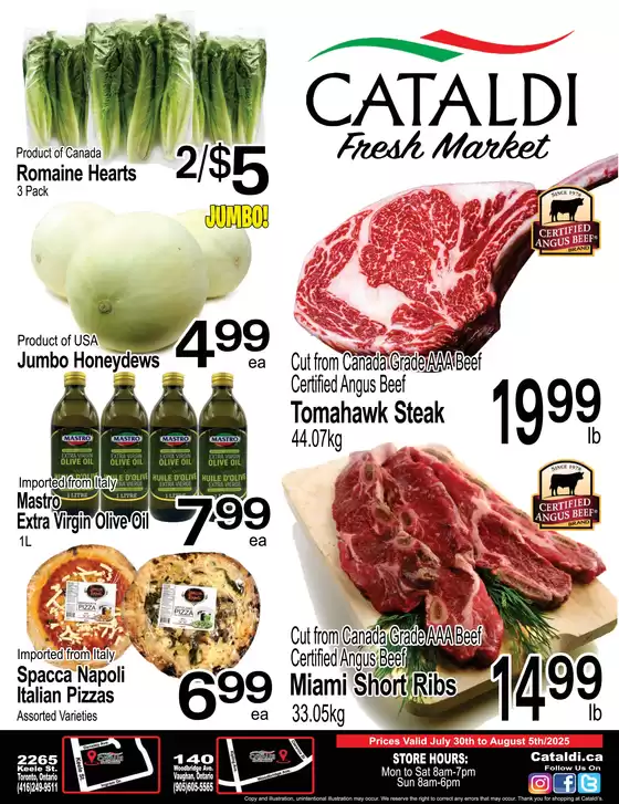 Cataldi catalogue in Lethbridge | Discounts and promotions | 2025-07-30T00:00:00.000Z - 2025-08-05T00:00:00.000Z