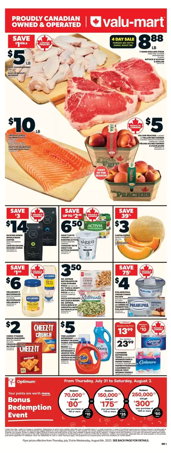 Valu-mart weeky flyer