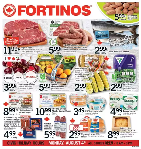 Fortinos weekly flyer