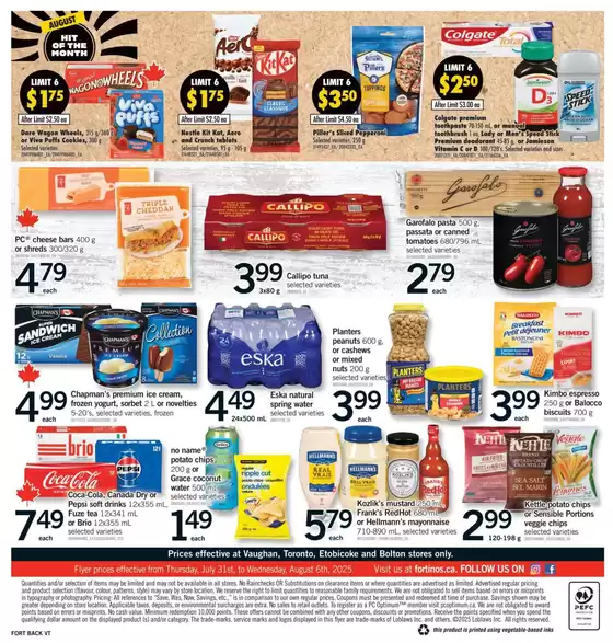 Fortinos weekly flyer