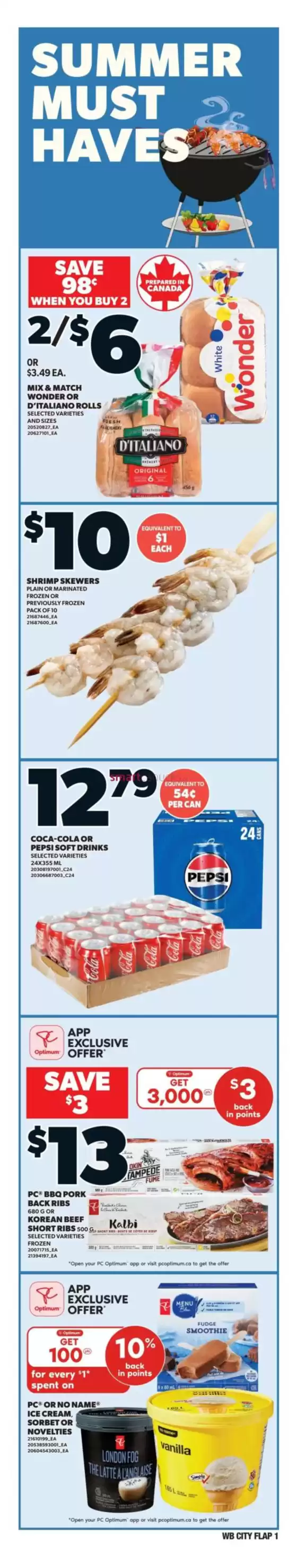 Independent Grocer weeky flyer