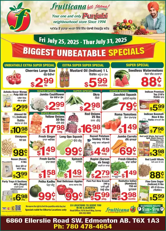  Biggest Unbeatable Specials