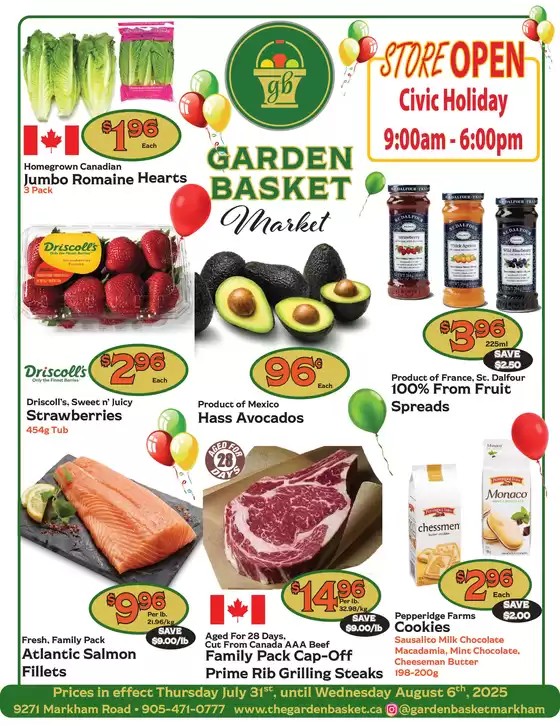 The Garden Basket catalogue in Nelson | The Garden Basket | 2025-07-31T00:00:00.000Z - 2025-08-06T00:00:00.000Z