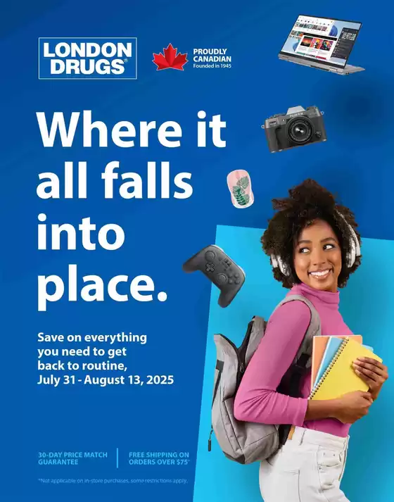 London Drugs catalogue in Vancouver | London Drugs Weekly ad | 2025-07-31T00:00:00.000Z - 2025-08-13T00:00:00.000Z