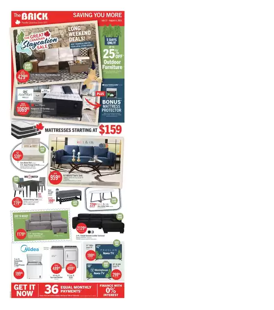 The Brick catalogue in Vancouver | Weekly Flyer | 2025-07-31T00:00:00.000Z - 2025-08-14T00:00:00.000Z