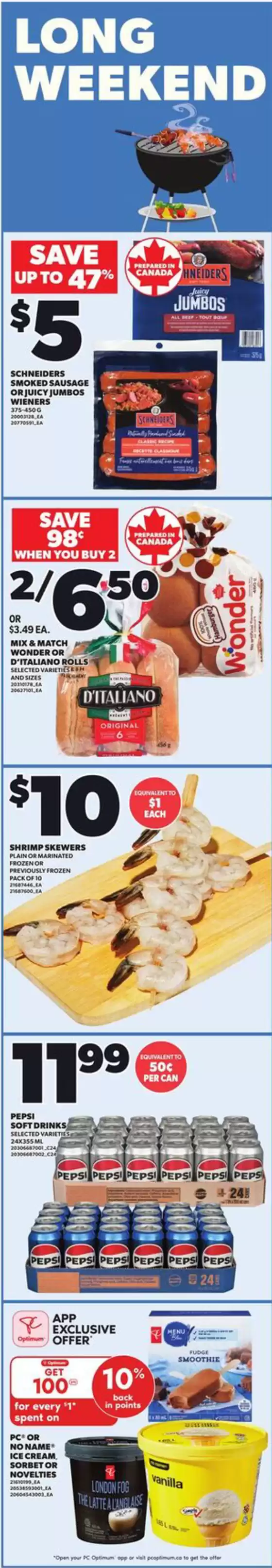 Loblaws catalogue in Oakville | Weekly flyer  | 2025-07-31T00:00:00.000Z - 2025-08-06T00:00:00.000Z
