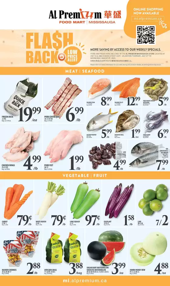 WEEKLY SPECIAL MISSISSAUGA