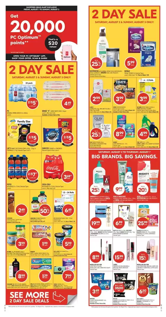Shoppers Drug Mart catalogue in Sarnia | Top deals and discounts | 2025-08-02T00:00:00.000Z - 2025-08-07T00:00:00.000Z