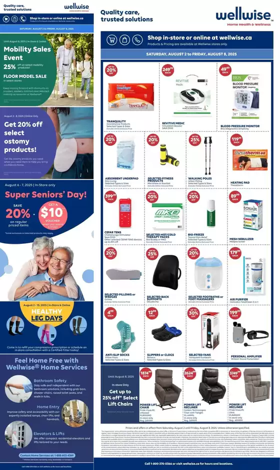 Shoppers Drug Mart catalogue in Sarnia | Great discounts on selected products | 2025-08-02T00:00:00.000Z - 2025-08-08T00:00:00.000Z