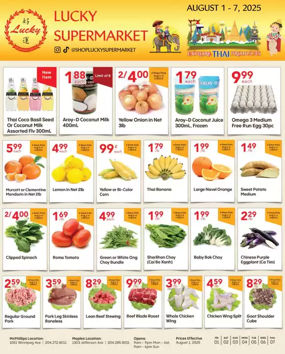 Lucky Supermarket catalogue in Surrey |  Taste of Thailand  | 2025-08-01T00:00:00.000Z - 2025-08-07T00:00:00.000Z