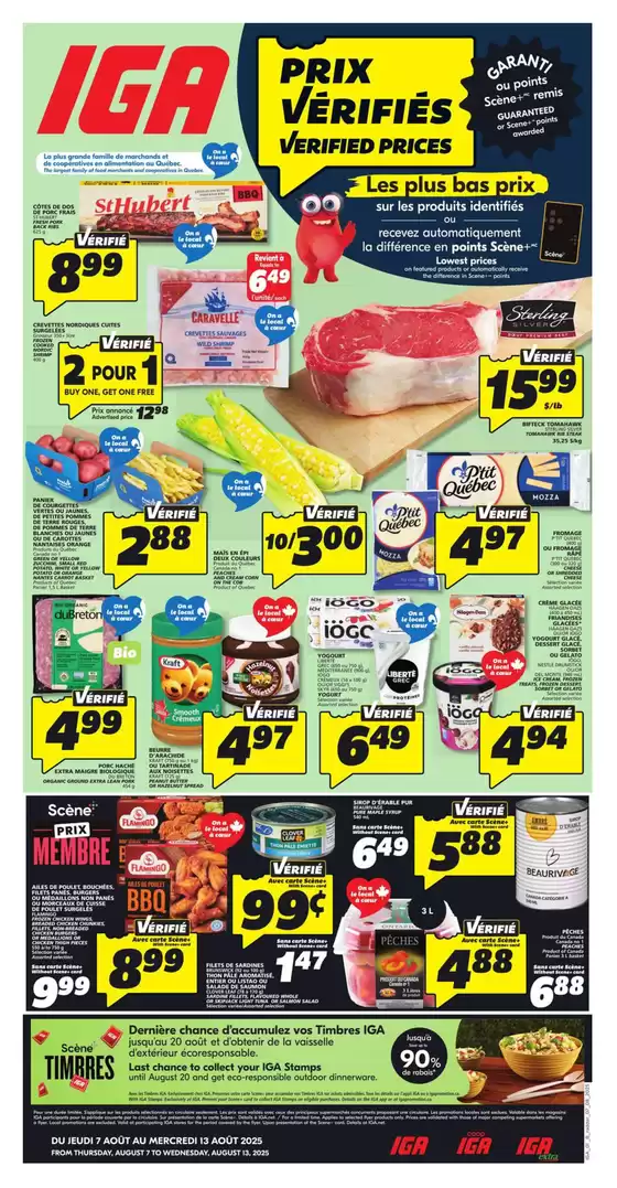 IGA Extra catalogue in Annapolis Royal | New offers to discover | 2025-08-07T00:00:00.000Z - 2025-08-13T00:00:00.000Z