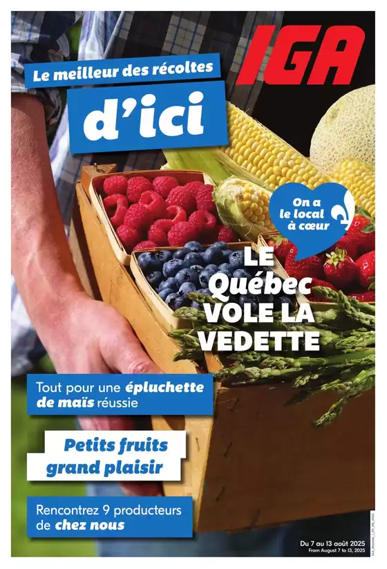 IGA Extra catalogue in Annapolis Royal | Top offers for all bargain hunters | 2025-08-07T00:00:00.000Z - 2025-08-13T00:00:00.000Z