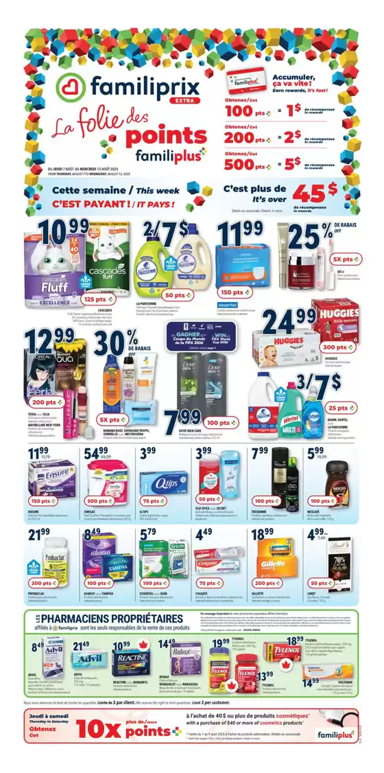 Familiprix catalogue in Annapolis Royal | Top deals for all customers | 2025-08-07T00:00:00.000Z - 2025-08-13T00:00:00.000Z