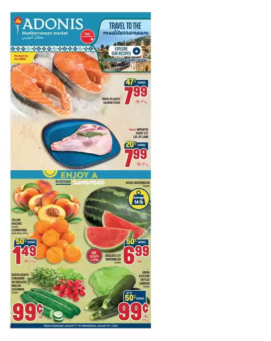 Marché Adonis catalogue in Shubenacadie | Discounts and promotions | 2025-08-07T00:00:00.000Z - 2025-08-13T00:00:00.000Z