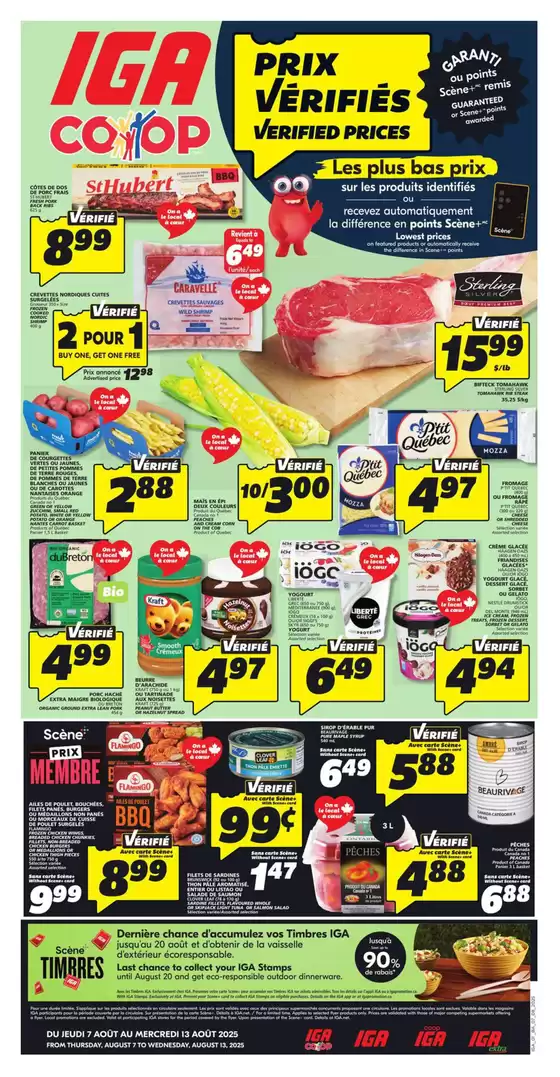 IGA catalogue in Shubenacadie | Great discounts on selected products | 2025-08-07T00:00:00.000Z - 2025-08-13T00:00:00.000Z