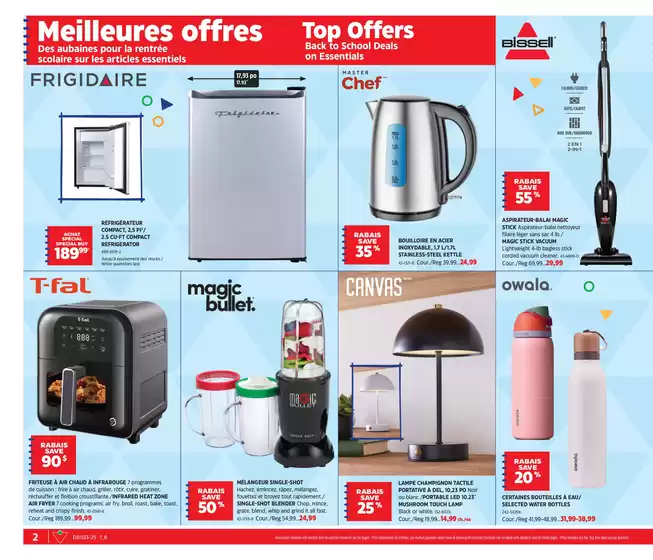 Offers for bargain hunters
