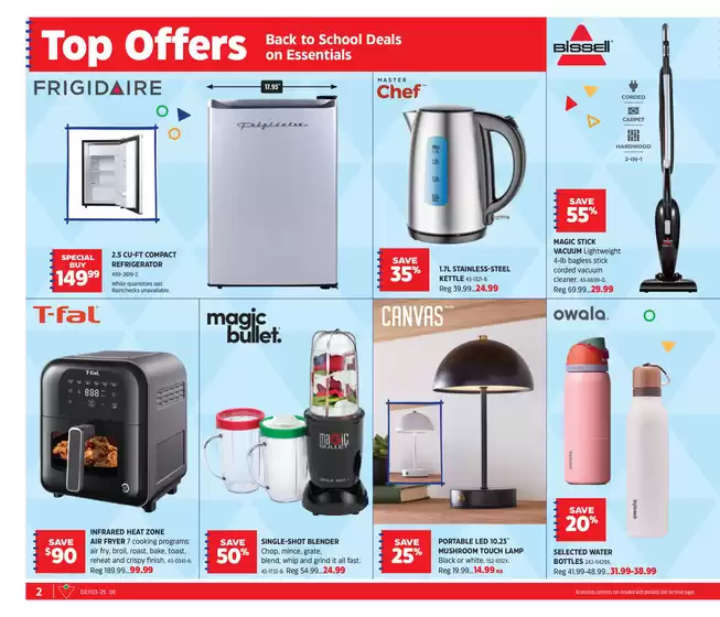 Attractive special offers for everyone