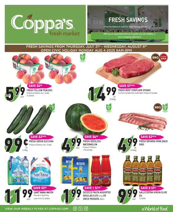 Coppa's catalogue in Scotch Creek BC | Weekly Flyer | 2025-08-05T00:00:00.000Z - 2025-08-06T00:00:00.000Z
